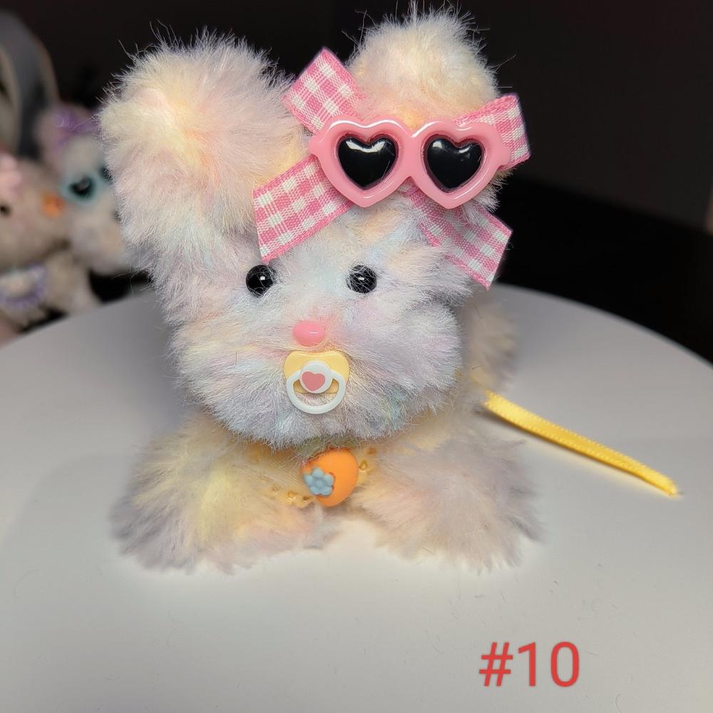 Small Size（Furry hair） TikTok LIVE Handmade Plush Toys - Pre-Made Craft Set for Kids and Adults