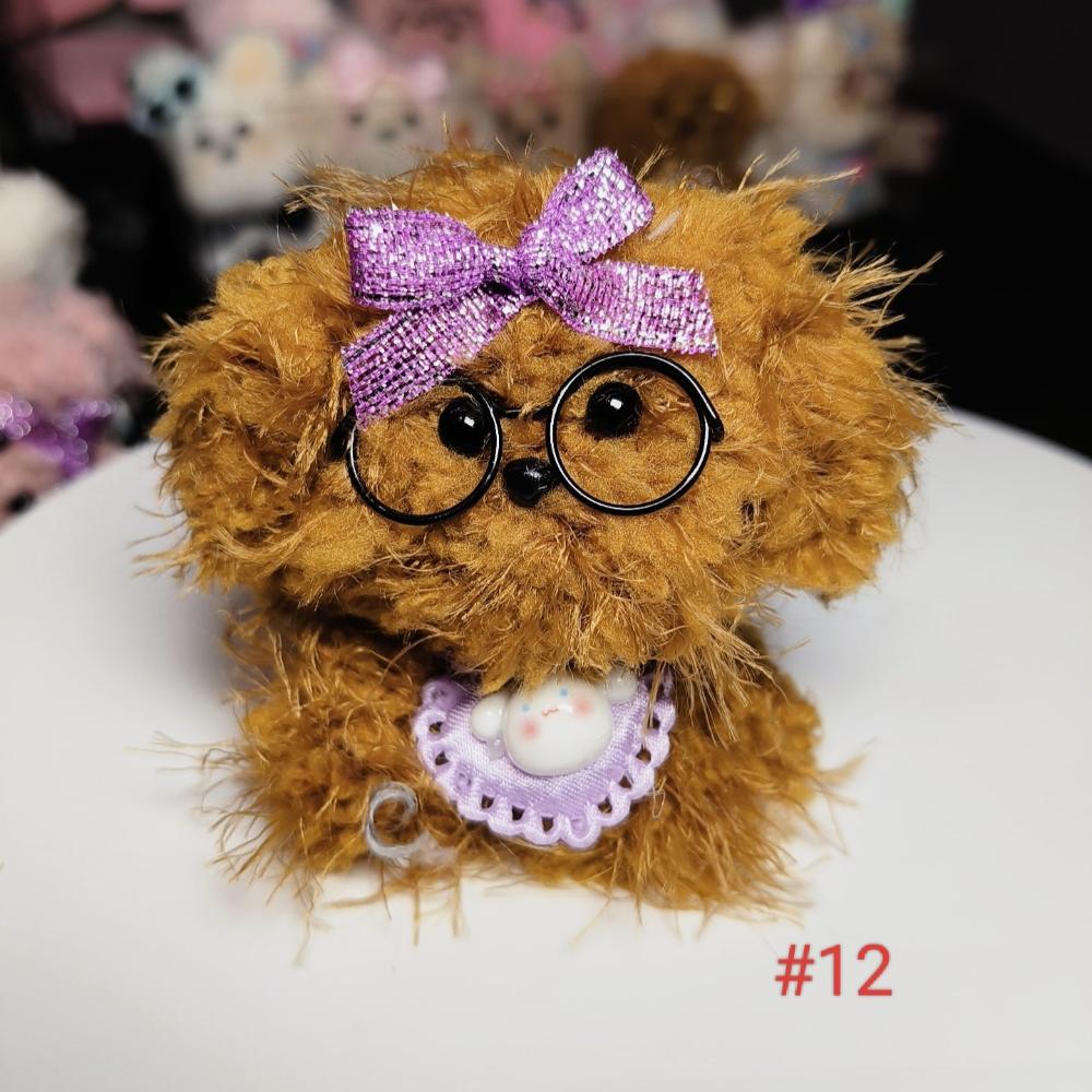 Small Size（Furry hair） TikTok LIVE Handmade Plush Toys - Pre-Made Craft Set for Kids and Adults