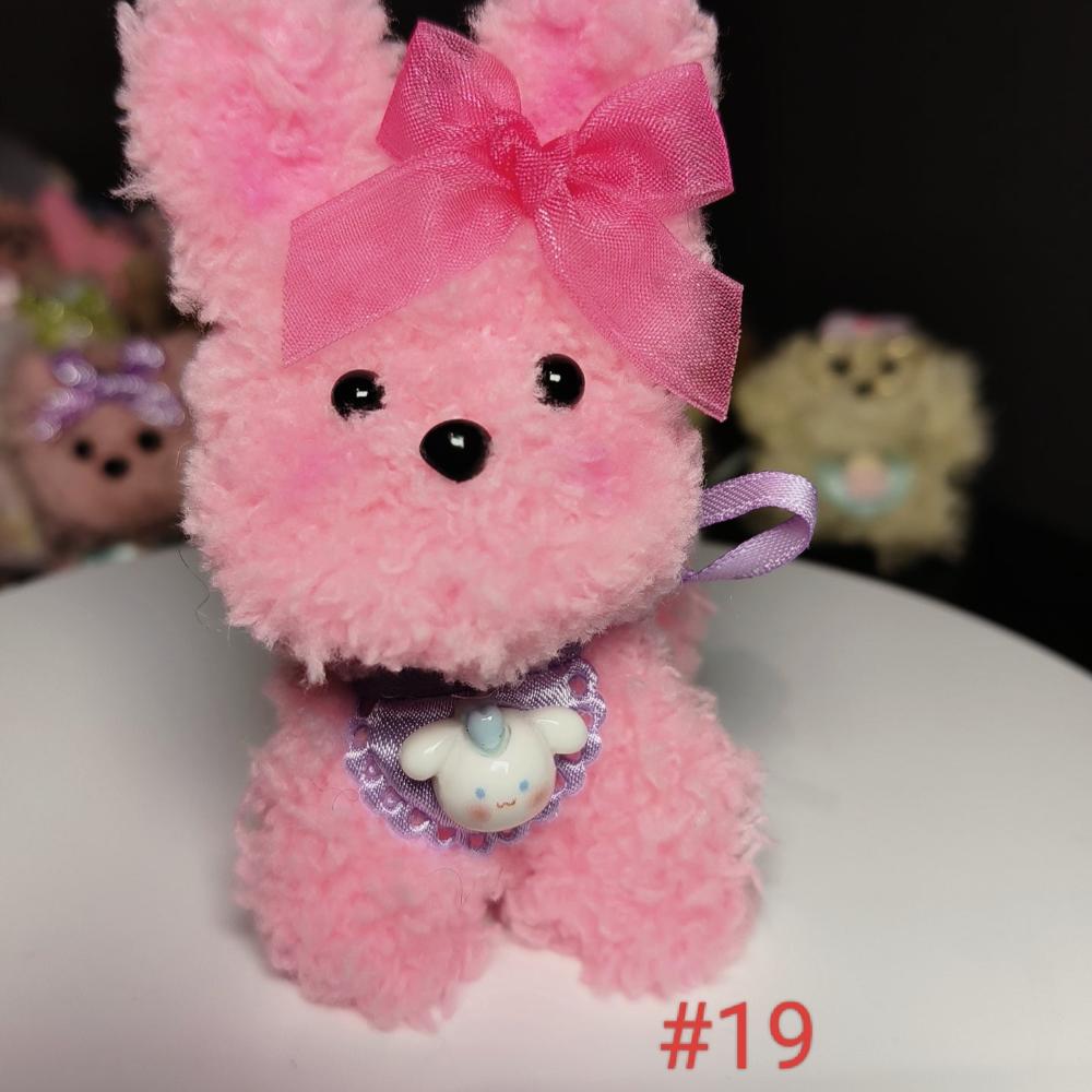 Small Size（Furry hair） TikTok LIVE Handmade Plush Toys - Pre-Made Craft Set for Kids and Adults