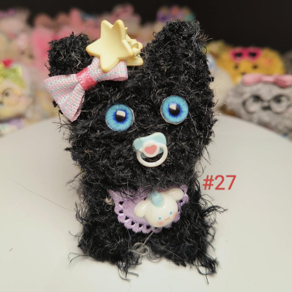 Small Size（Furry hair） TikTok LIVE Handmade Plush Toys - Pre-Made Craft Set for Kids and Adults