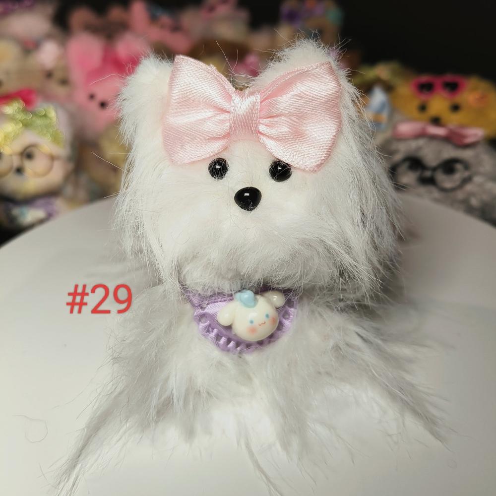 Small Size（Furry hair） TikTok LIVE Handmade Plush Toys - Pre-Made Craft Set for Kids and Adults