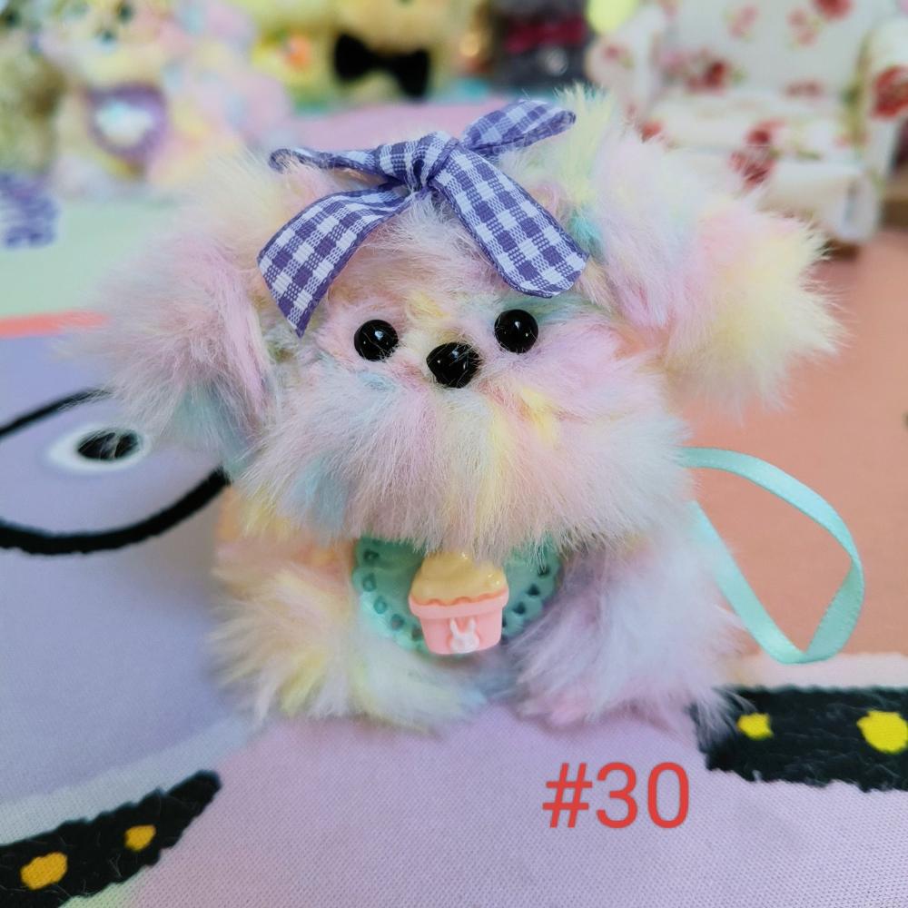 Small Size（Furry hair） TikTok LIVE Handmade Plush Toys - Pre-Made Craft Set for Kids and Adults