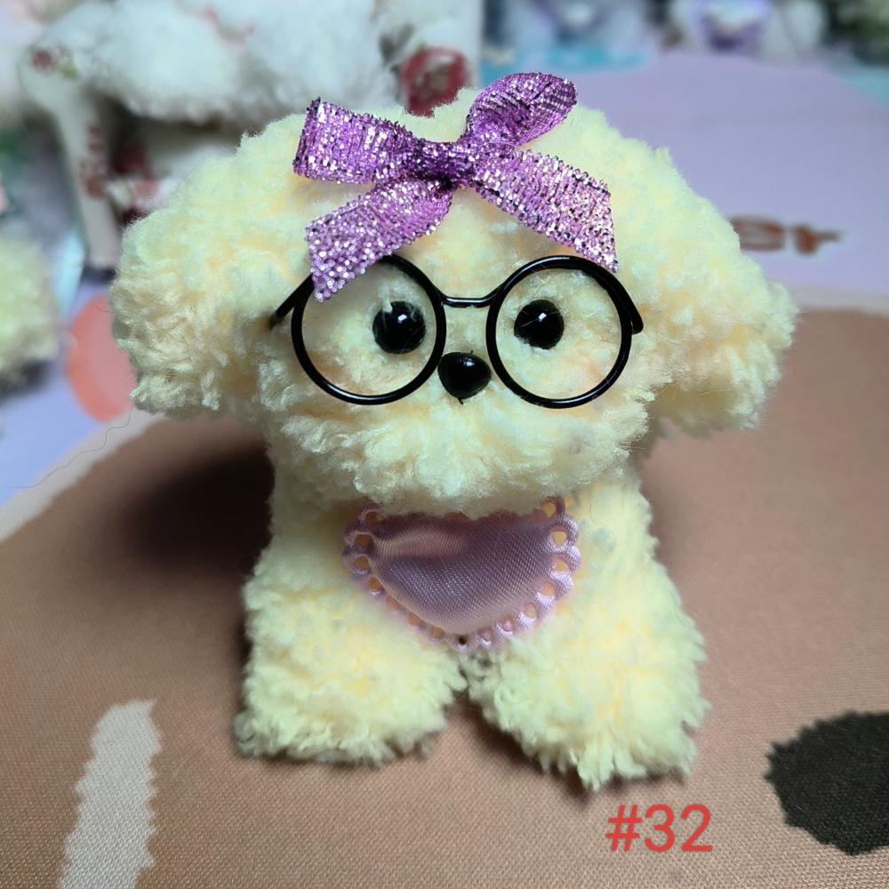 Small Size（Furry hair） TikTok LIVE Handmade Plush Toys - Pre-Made Craft Set for Kids and Adults