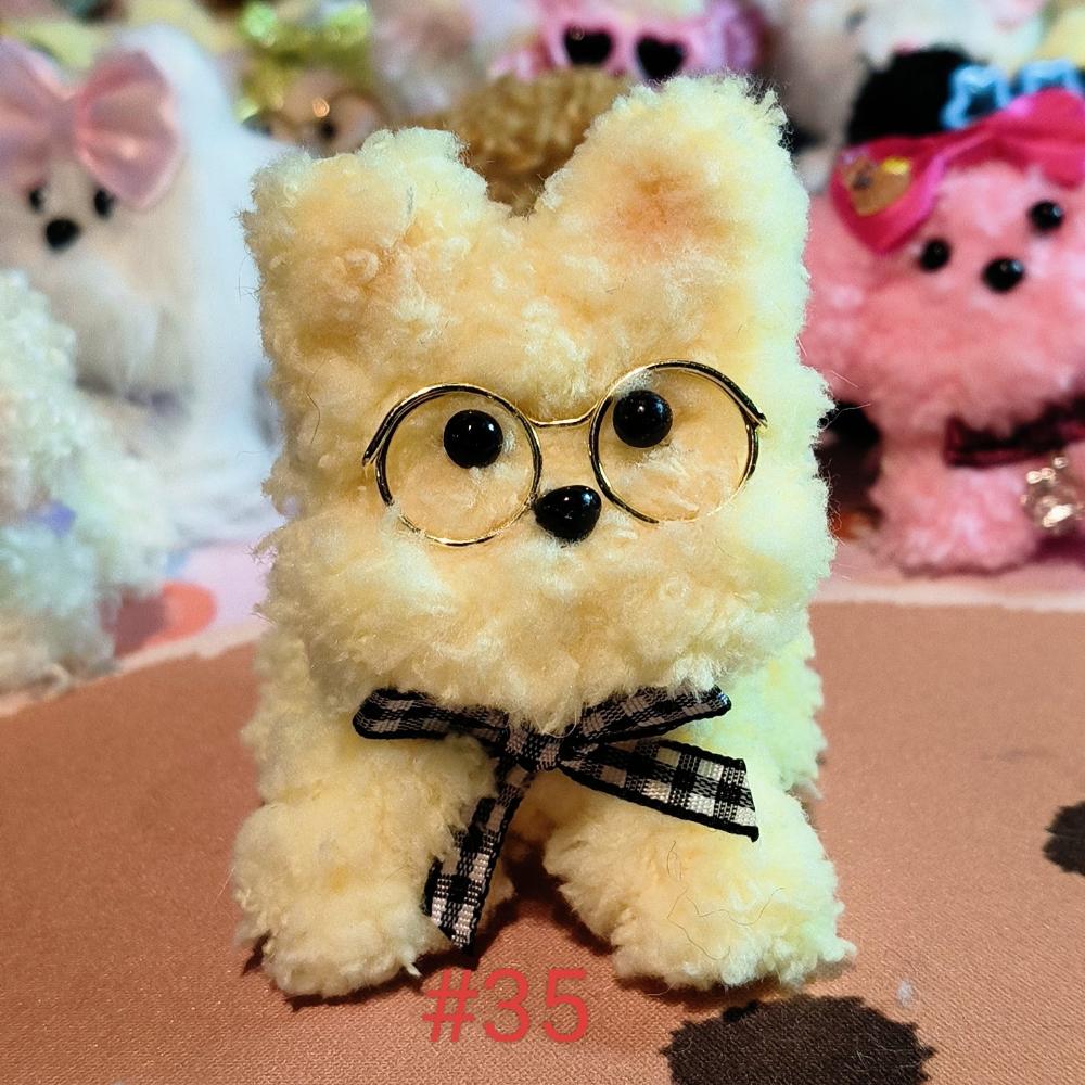 Small Size（Furry hair） TikTok LIVE Handmade Plush Toys - Pre-Made Craft Set for Kids and Adults