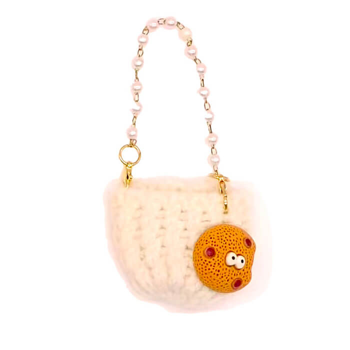 Doll Accessories-- Cute knitted bag