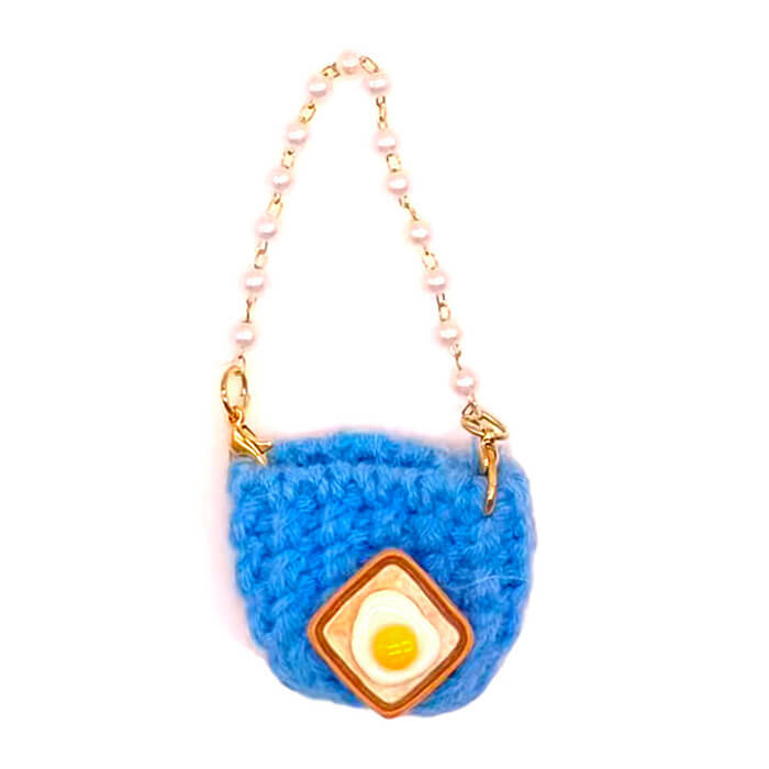 Doll Accessories-- Cute knitted bag