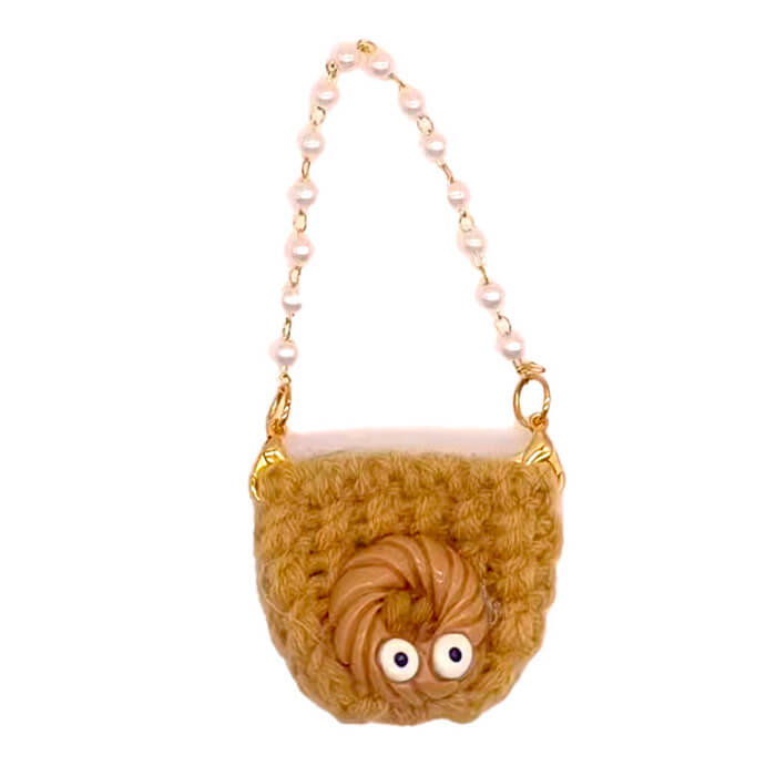 Doll Accessories-- Cute knitted bag