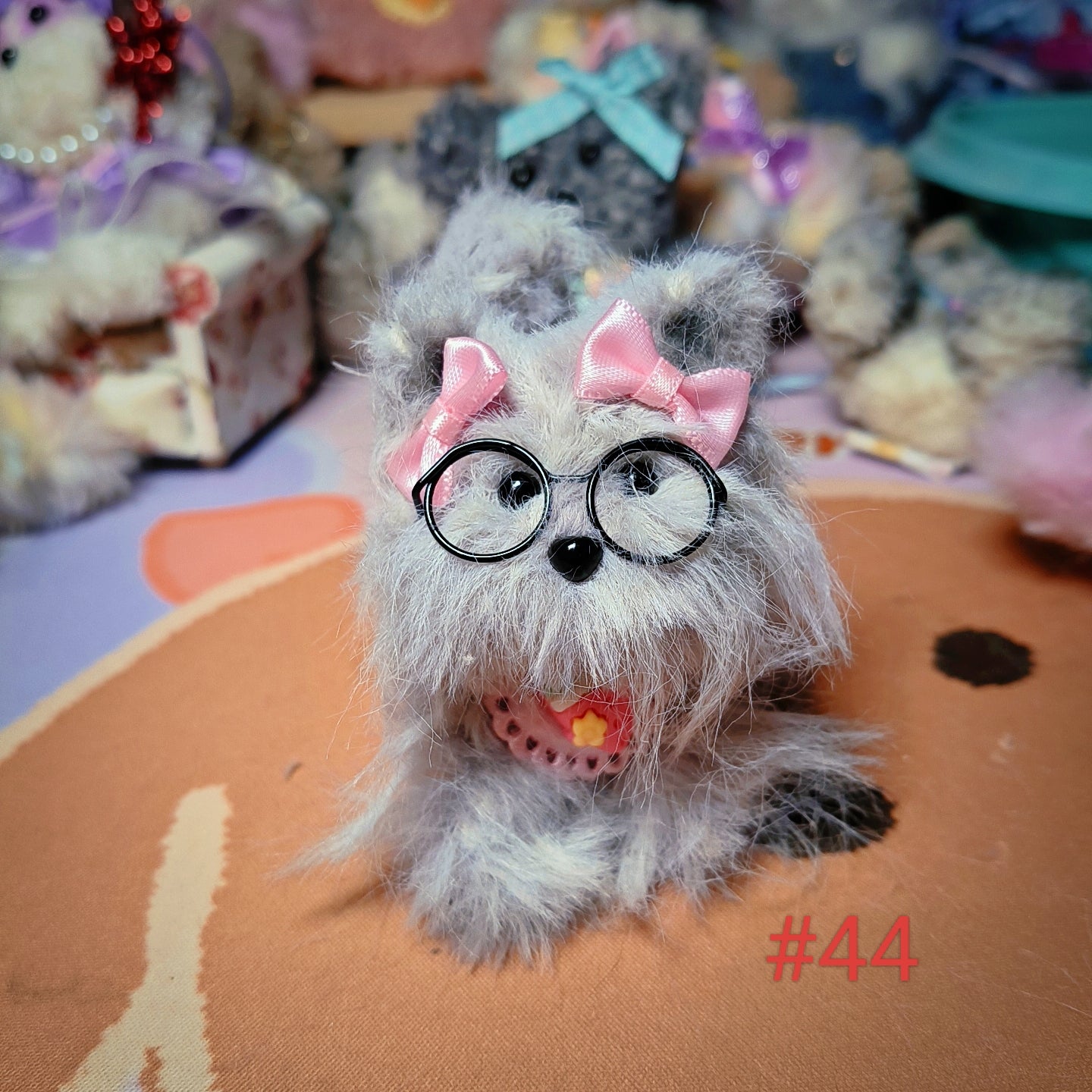 Small Size（Furry hair） TikTok LIVE Handmade Plush Toys - Pre-Made Craft Set for Kids and Adults