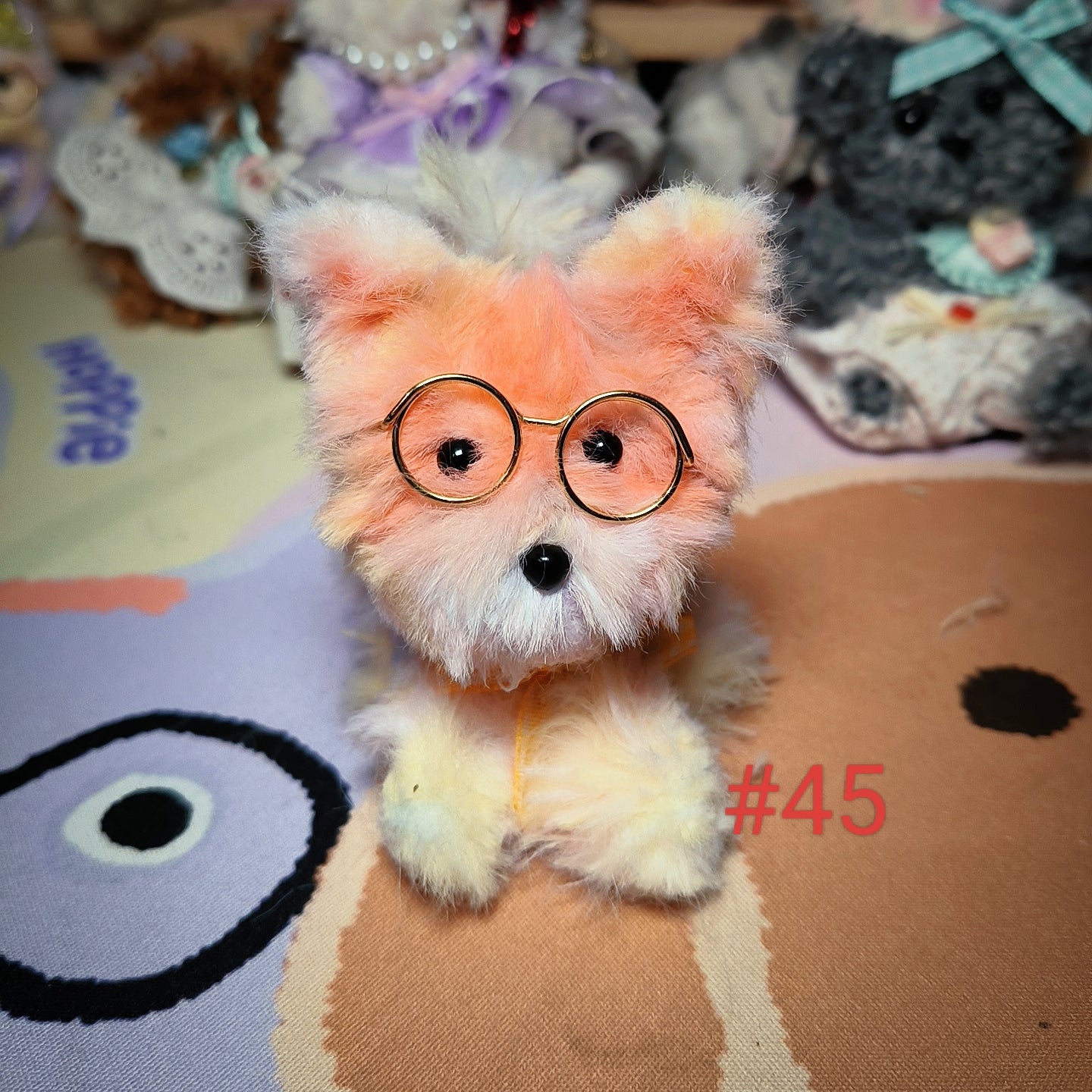 Small Size（Furry hair） TikTok LIVE Handmade Plush Toys - Pre-Made Craft Set for Kids and Adults