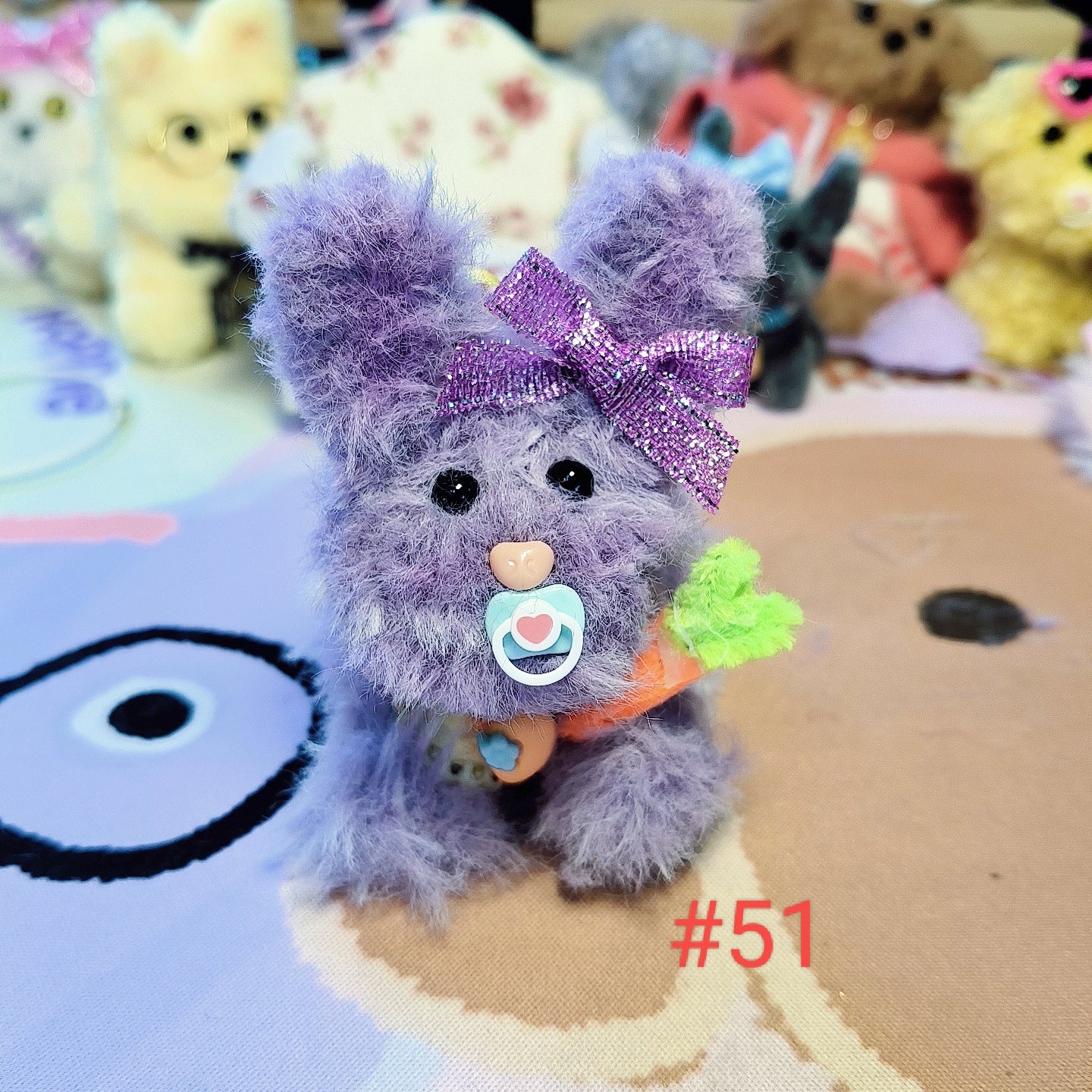 Small Size（Furry hair） TikTok LIVE Handmade Plush Toys - Pre-Made Craft Set for Kids and Adults