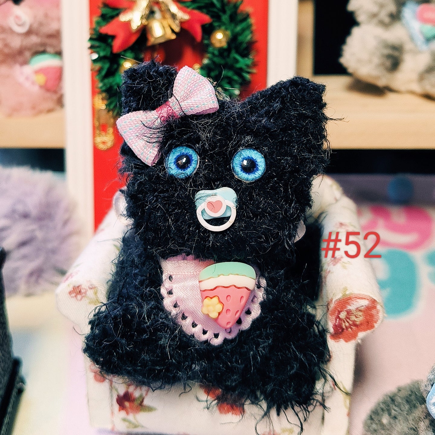 Small Size（Furry hair） TikTok LIVE Handmade Plush Toys - Pre-Made Craft Set for Kids and Adults