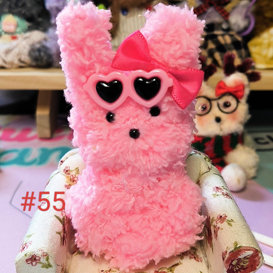 Small Size（Furry hair） TikTok LIVE Handmade Plush Toys - Pre-Made Craft Set for Kids and Adults