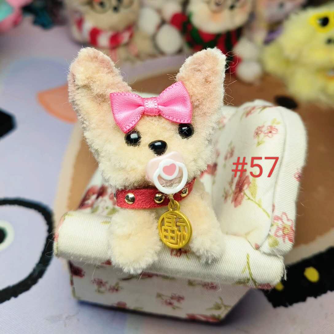 Small Size（Furry hair） TikTok LIVE Handmade Plush Toys - Pre-Made Craft Set for Kids and Adults