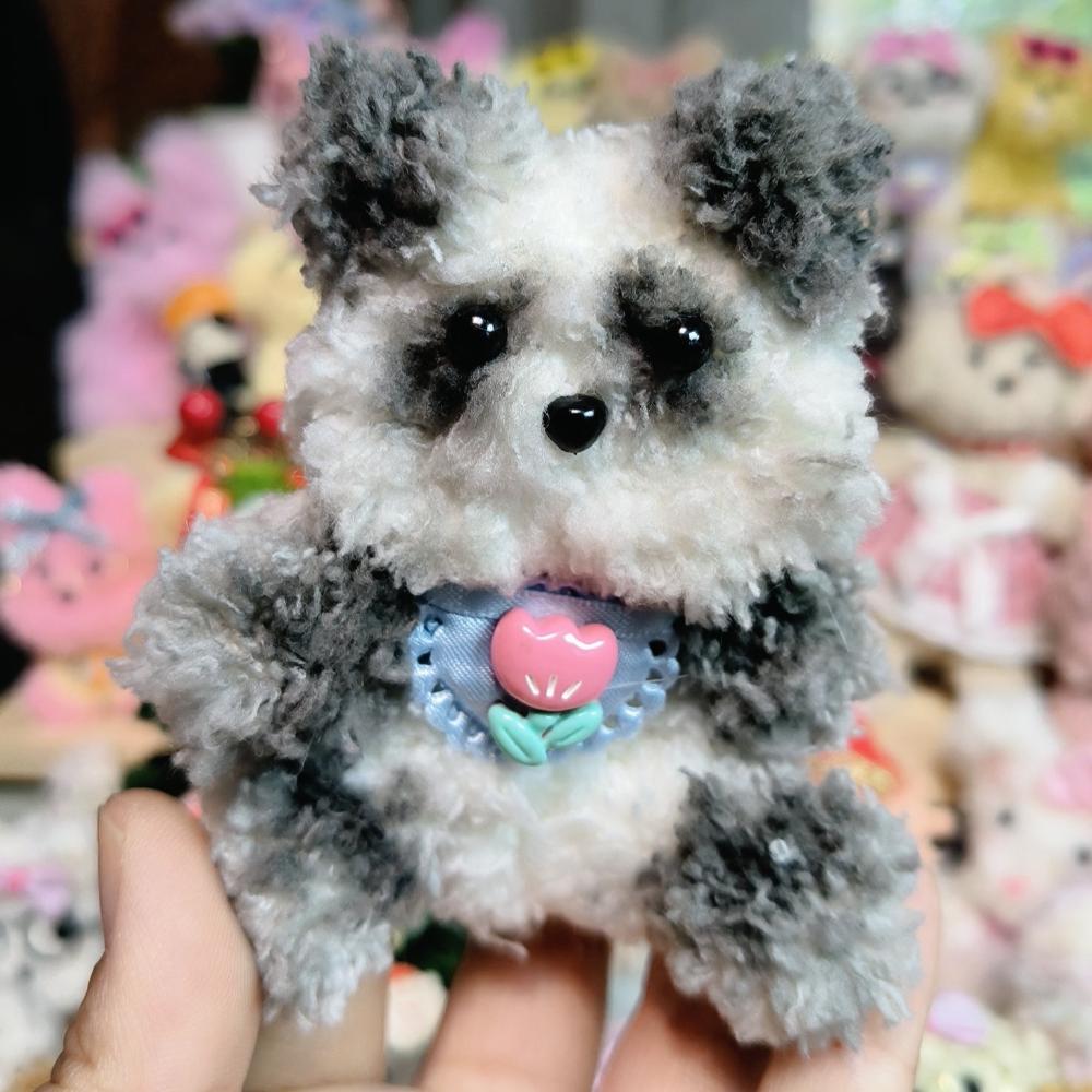 Small Size（Furry hair） TikTok LIVE Handmade Plush Toys - Pre-Made Craft Set for Kids and Adults