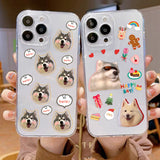 Custom Ctue Pet Portrait Phone Cases