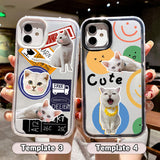 Custom Ctue Pet Portrait Phone Cases