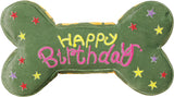 Dog Birthday Gift Plush Toy Bone Cake